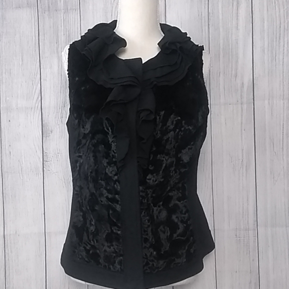 Alfani Jackets & Blazers - Alfani Vest Faux Fur. Black Size M